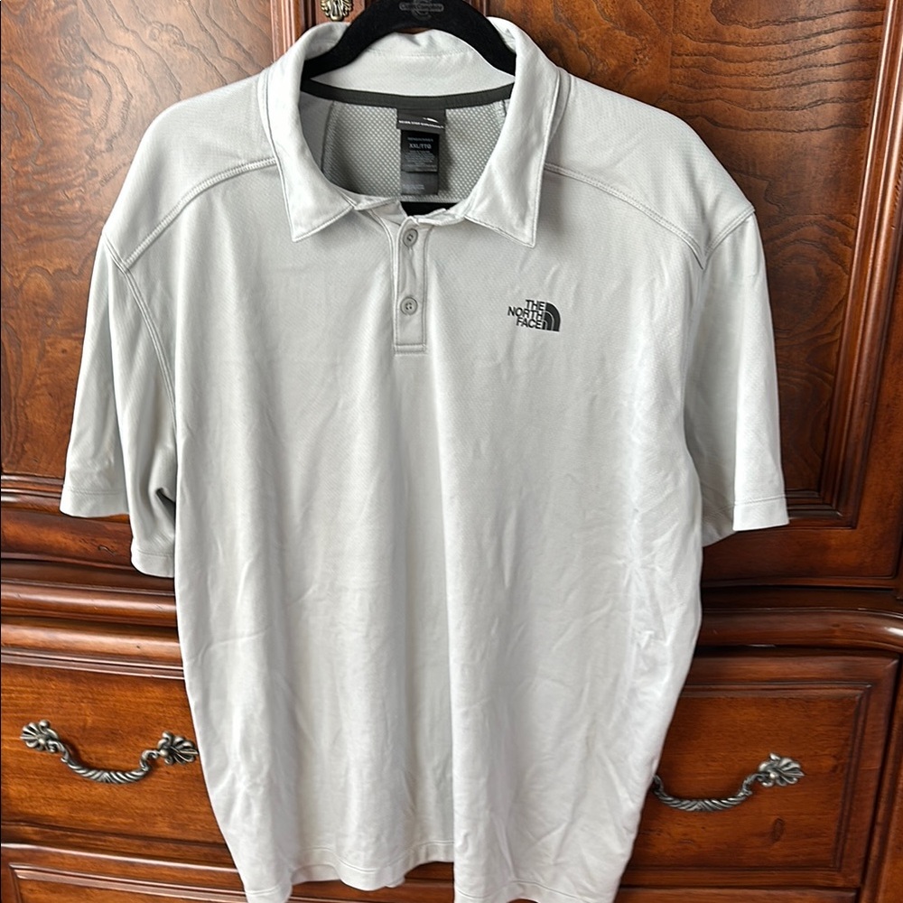 The North Face Gray Polo Shirt